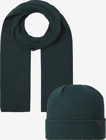 JACK & JONES Beanie in Blue: front