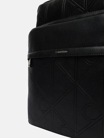 Calvin Klein Backpack 'EMBLEM' in Black
