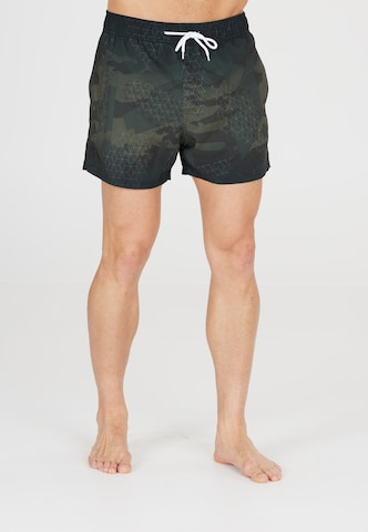 Cruz Boardshorts 'Quinland' in Groen: voorkant