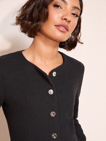 Friends Like These Gebreid vest in Zwart