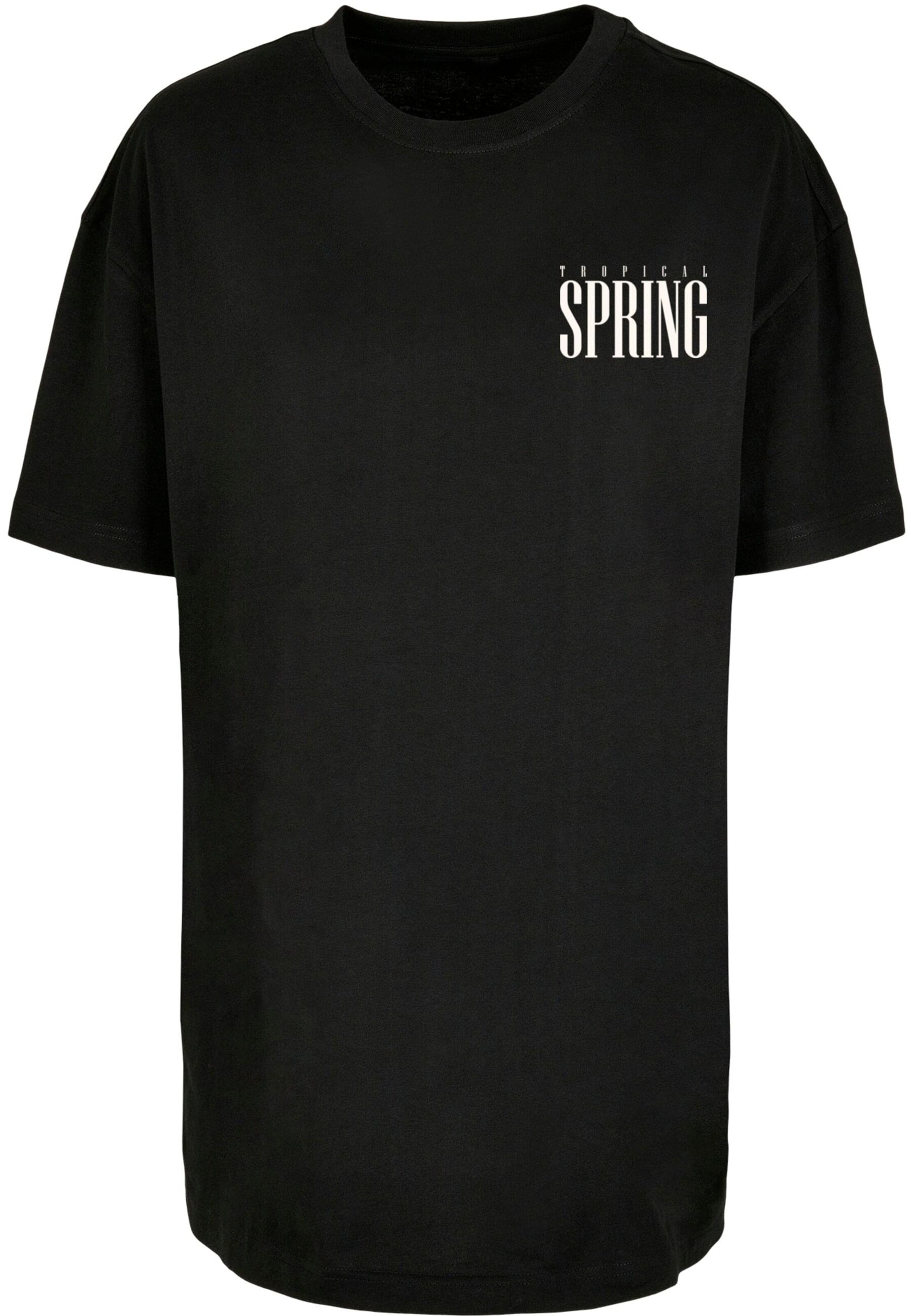 T-shirt 'Tropical Spring' Merchcode en noir : devant