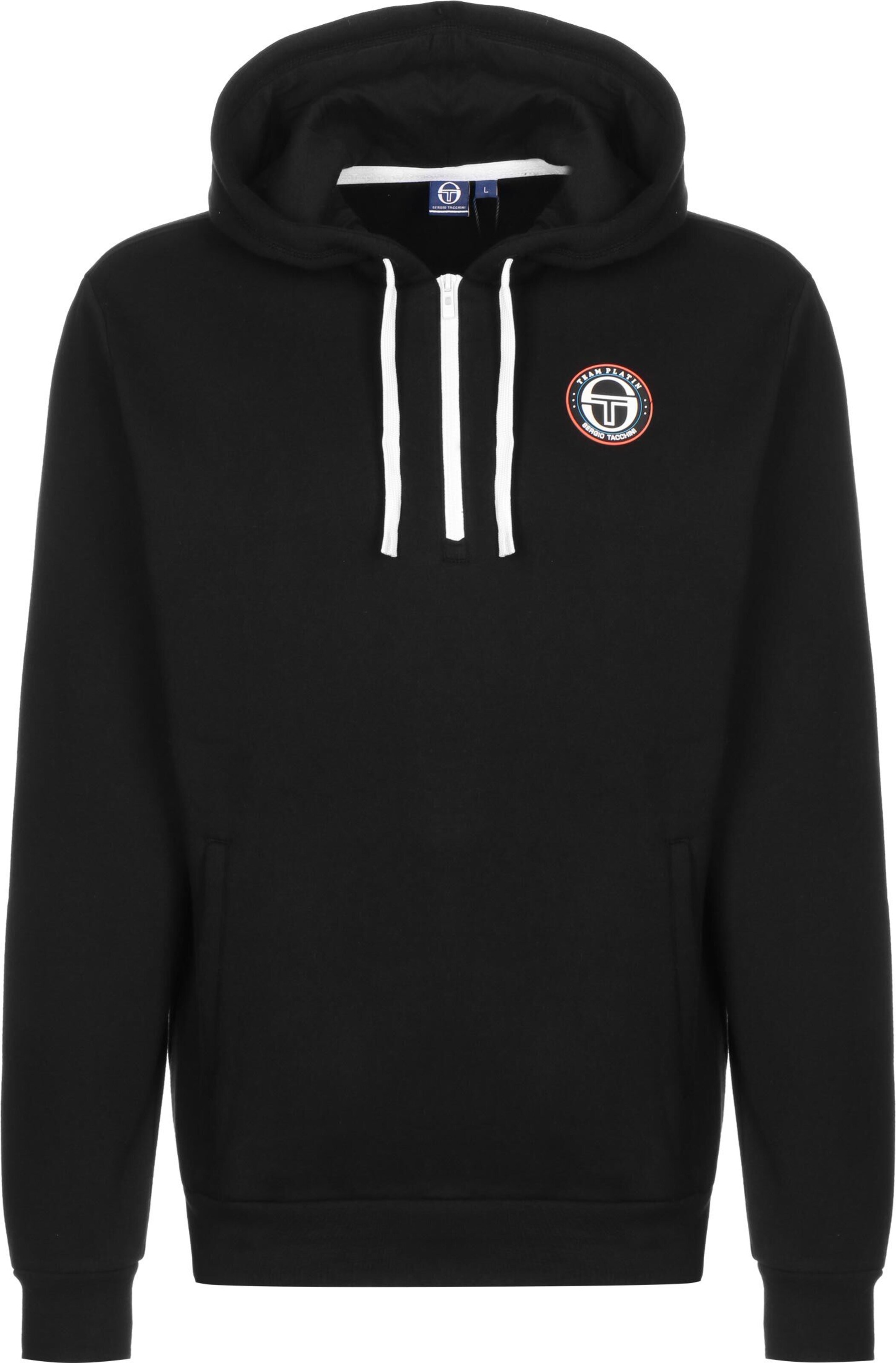 Sergio Tacchini Sweatshirt 'Bobby' in Black: front