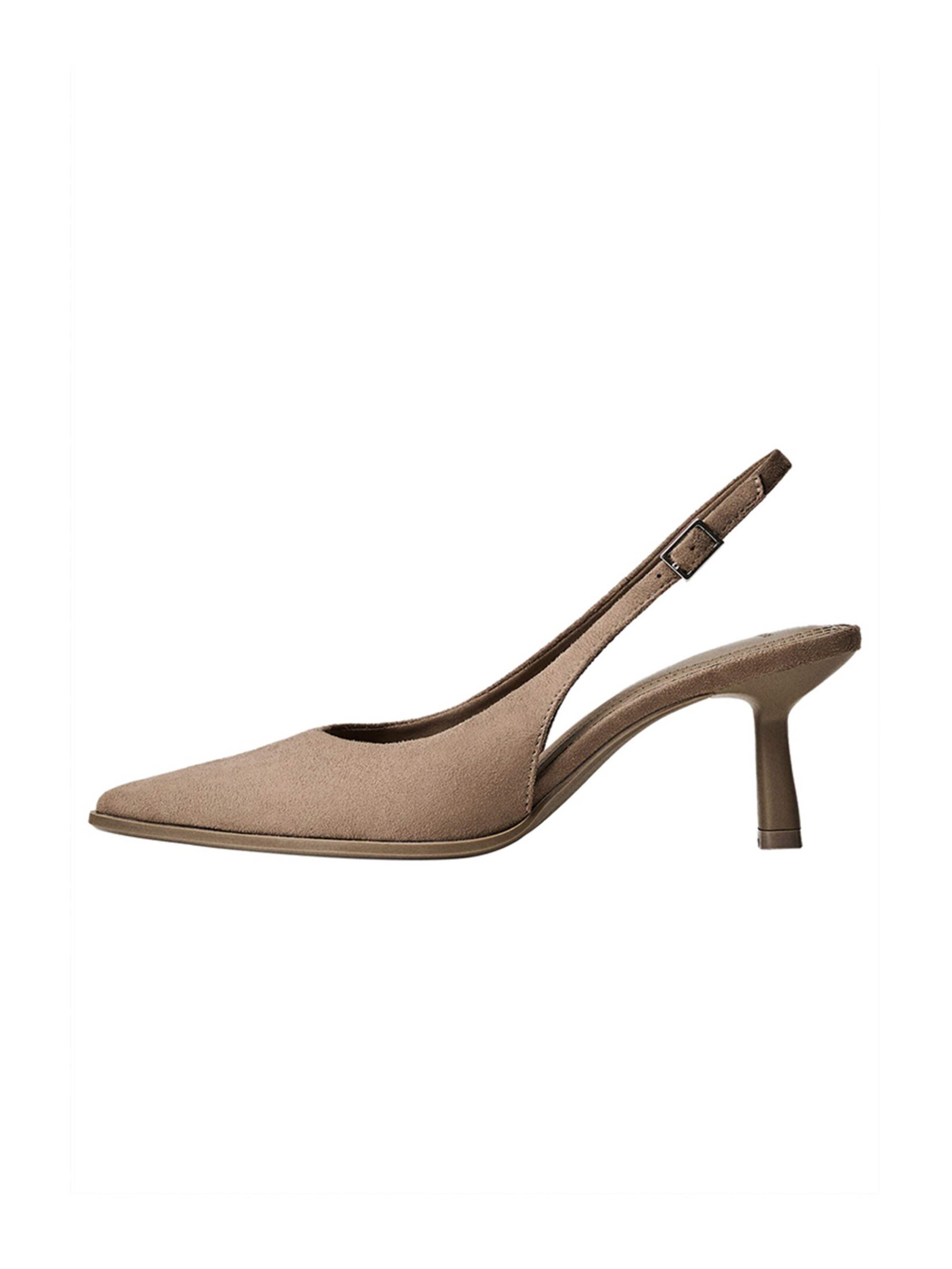 Bershka Sling körömcipők - szürke