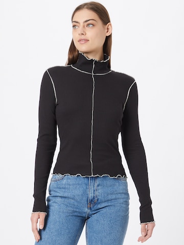 Monki Sweater in Black: front