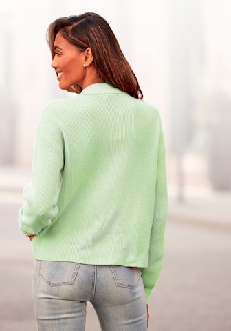 LASCANA - Pullover em verde