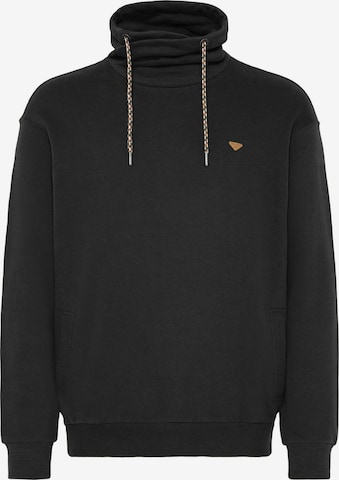 Pull-over ' BHLapol ' BLEND en noir : devant