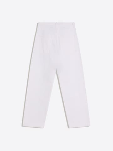 Bershka Baggy Дънки в бяло