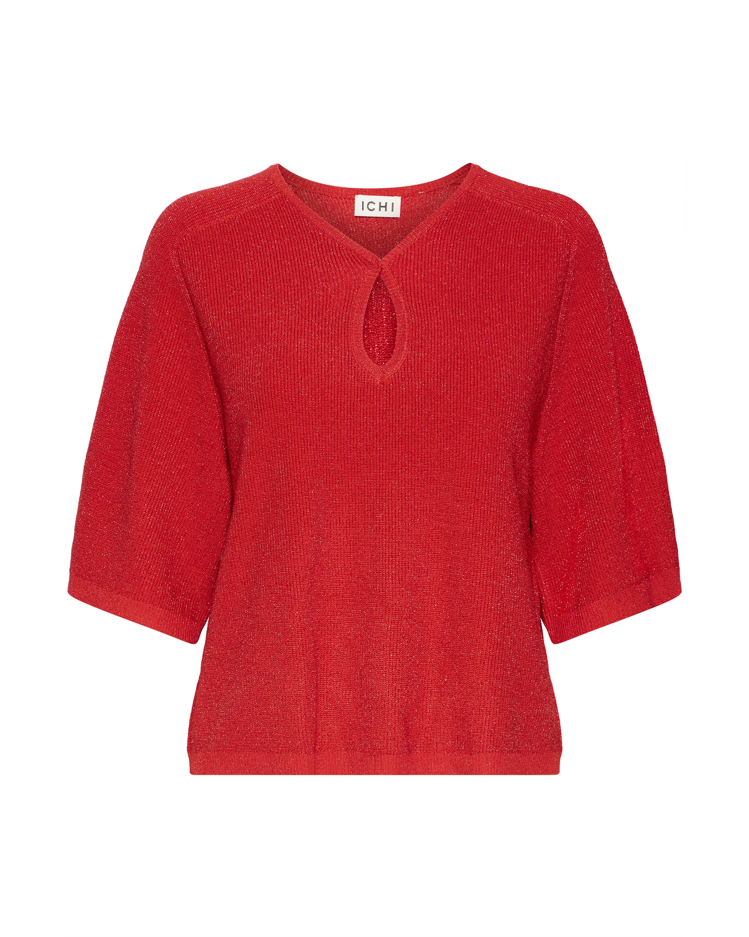 ICHI Pullover 'ICHCody' in Rot: Vorderseite