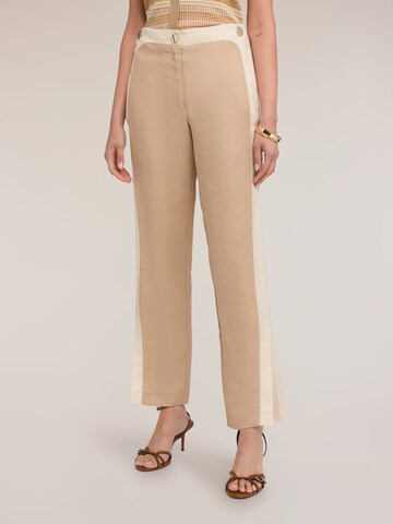 MOTIVI Regular Trousers in Beige