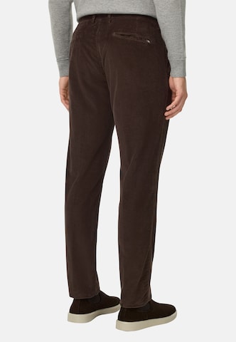 Boggi Milano Regular Pantalon in Bruin