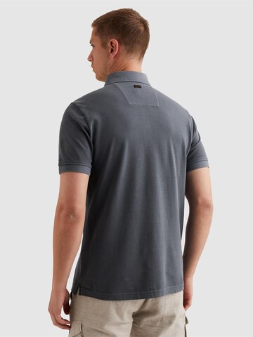 PME Legend Shirt 'Polo shirt with tailwing logo and garment-dye wash' in Blauw