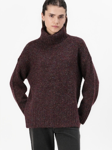 VERO MODA Sweater 'VMINGRID' in Red