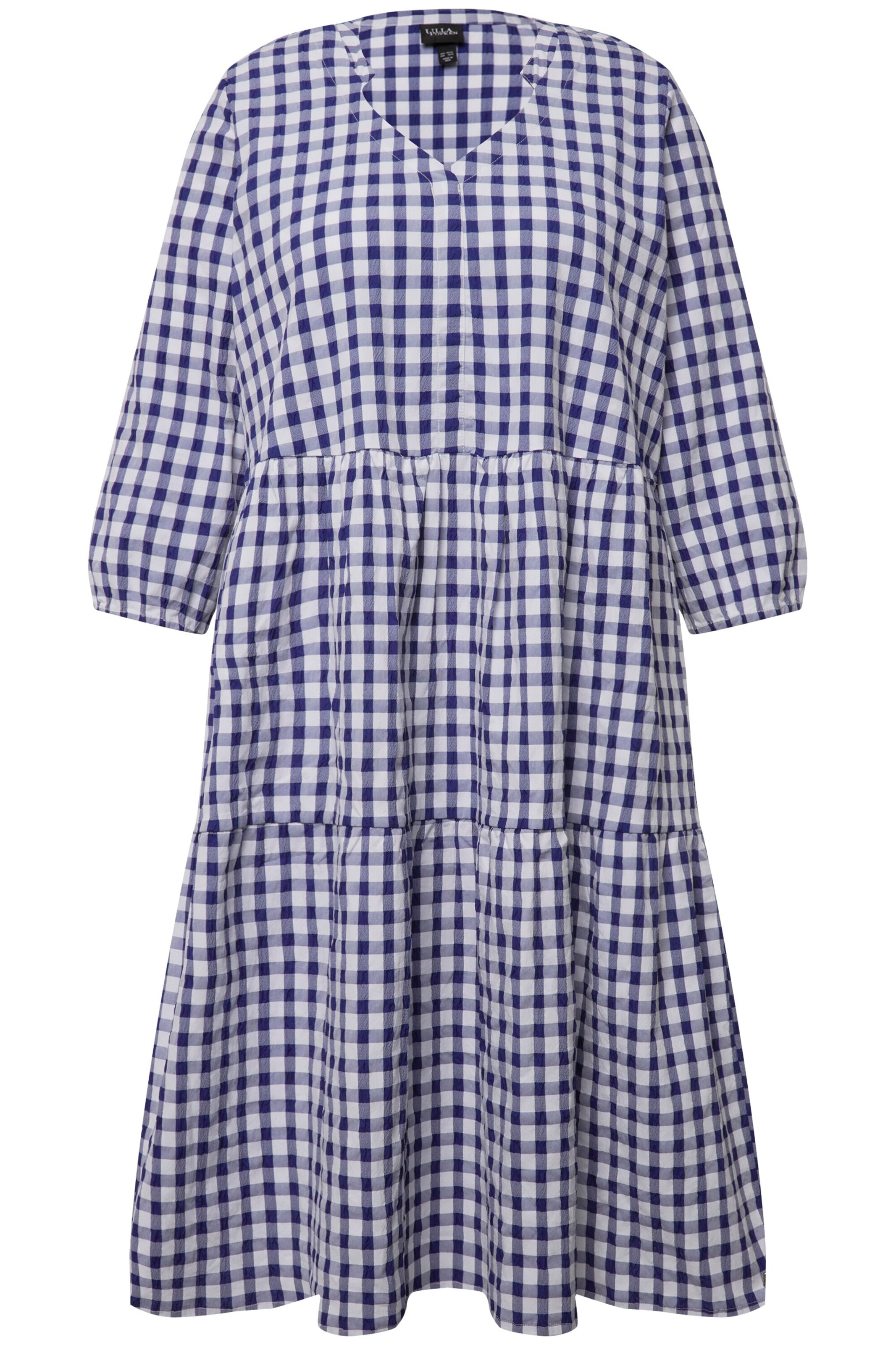 Ulla Popken Kleid in Blau: Vorderseite