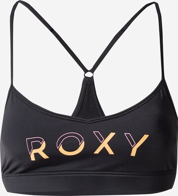 ROXY Bustier Športni nederček | siva barva: sprednja stran