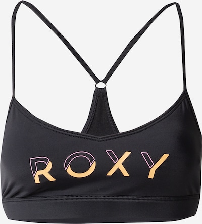 ROXY Soutien-gorge de sport en jaune / anthracite / violet foncé, Vue avec produit