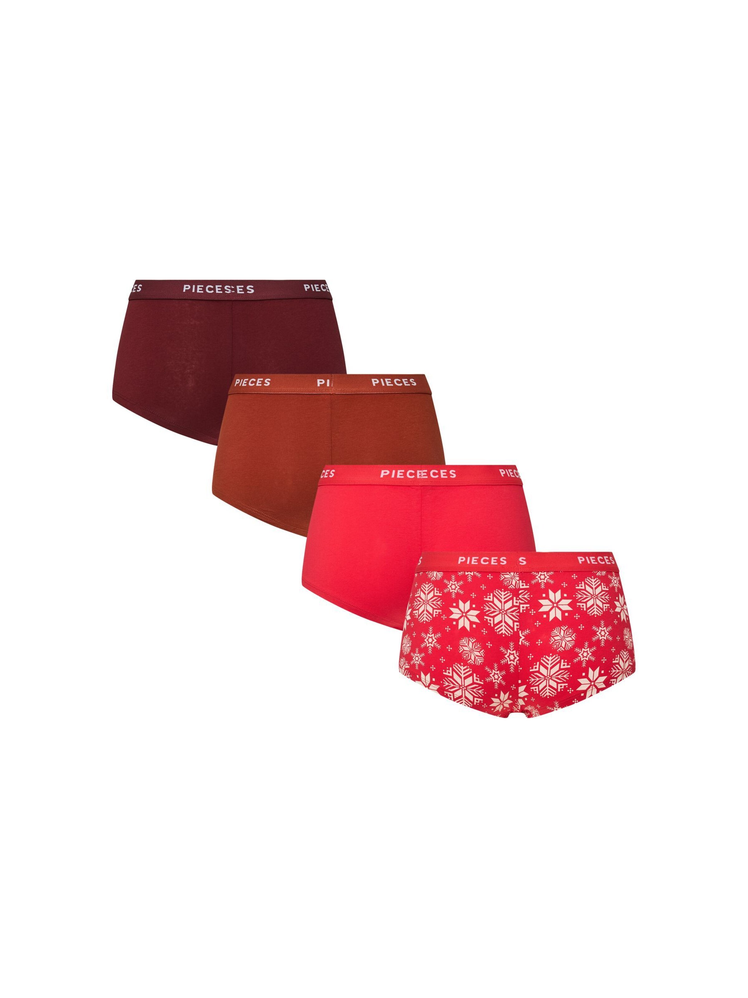 PIECES Boyshorts in Brown