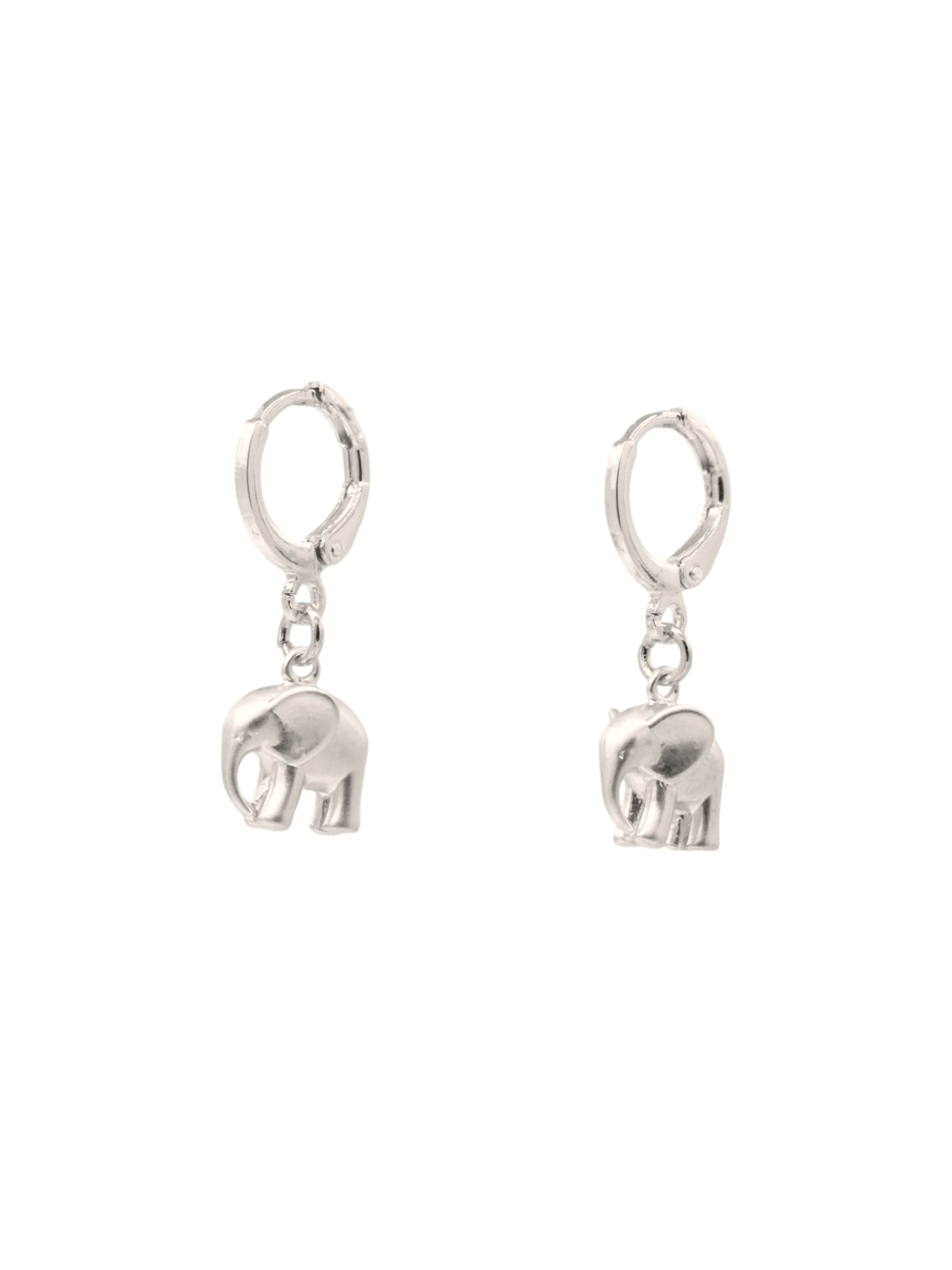 Fräulein Wunder Øreringe 'Elefant' i sølv: forside
