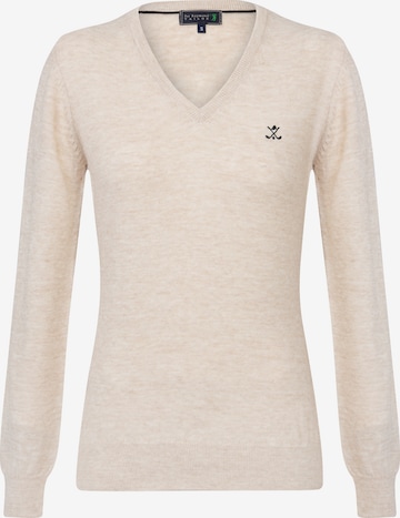 Sir Raymond Tailor Sweater 'Verty' in Beige: front