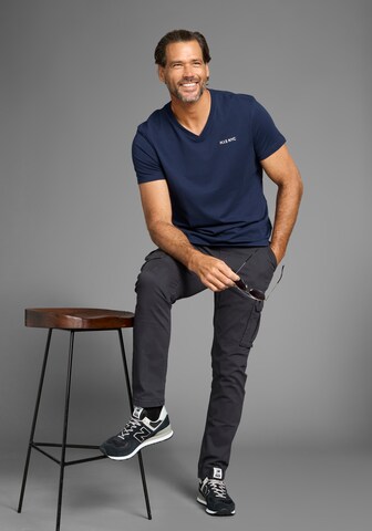 H.I.S T-Shirt in Blau