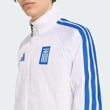 ADIDAS PERFORMANCE Trainingsjack 'Griechenland Anthem' in Wit