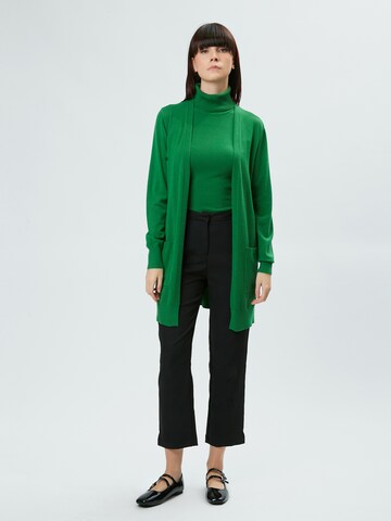 Influencer Knit cardigan in Green