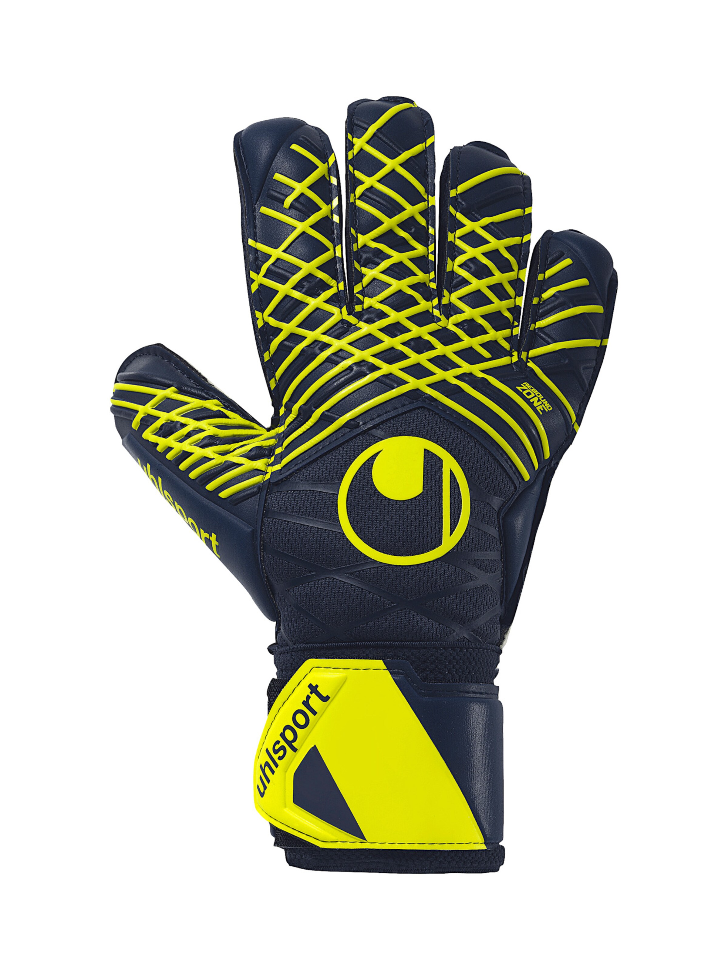 UHLSPORT Athletic Gloves 'Prediction Supersoft' in Blue