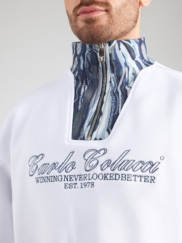 Carlo Colucci Mikina 'Favaro' - Biela