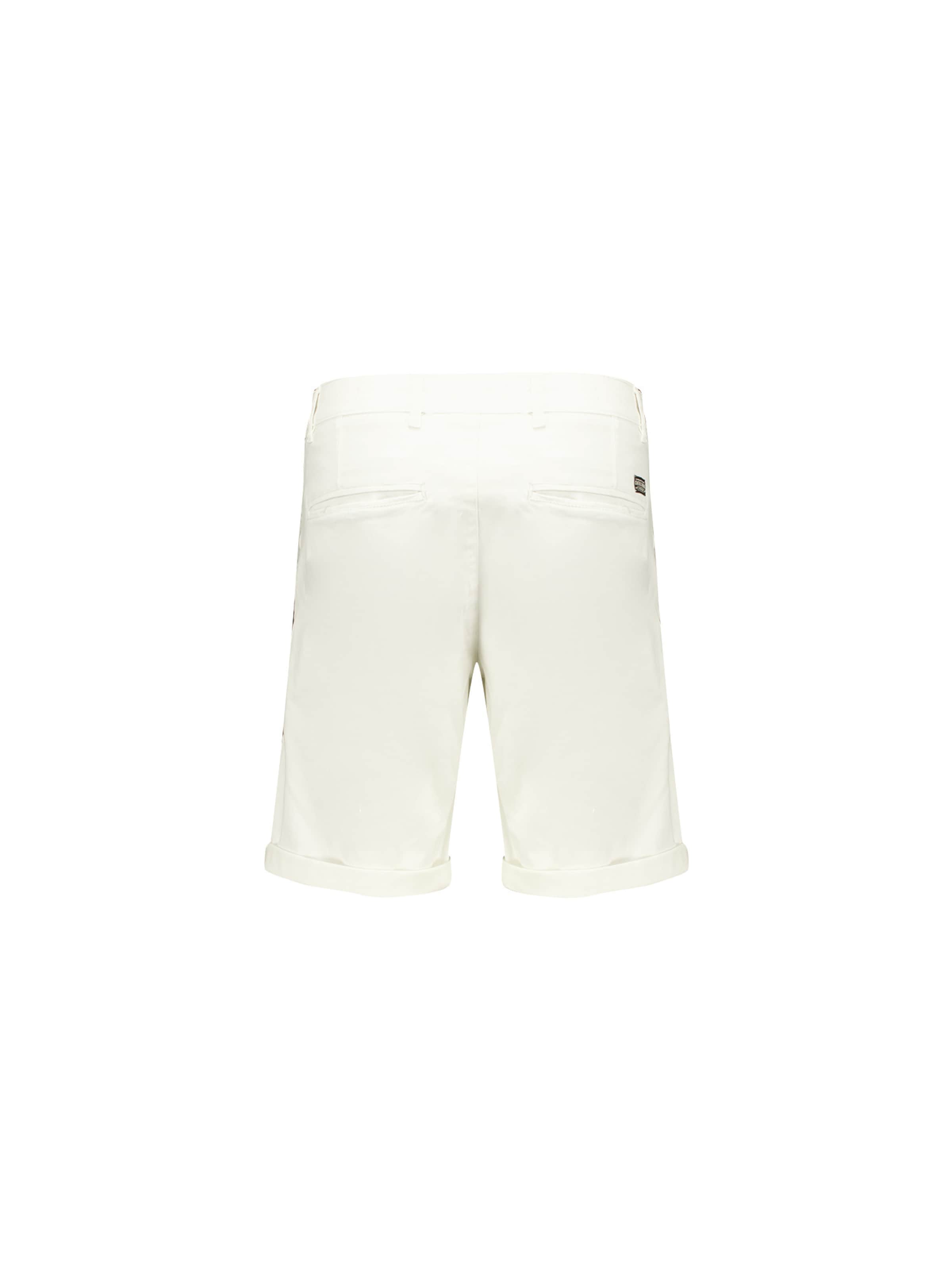 Regular Pantalon chino 'Varty' Deeluxe en blanc