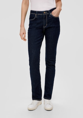 s.Oliver Slimfit Jeans 'Betsy' in Blauw: voorkant