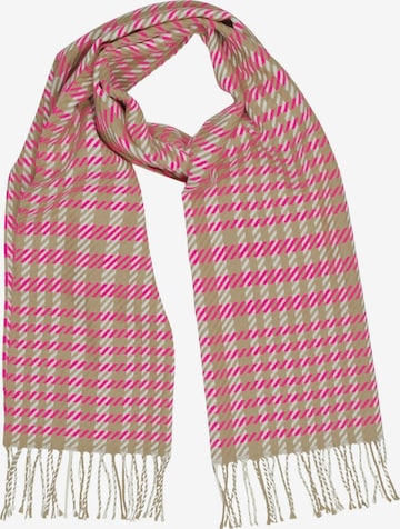 COLLEZIONE ALESSANDRO Scarf 'Inverno' in Pink: front