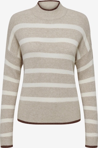 ONLY Pullover 'IBI' i beige: forside