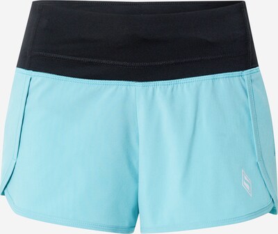 Skechers Performance Sportshorts in hellblau / schwarz / weiß, Produktansicht