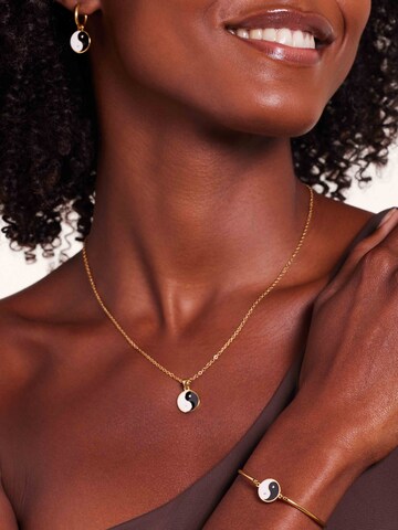 Lucardi Ketting 'Symbol' in Goud: voorkant