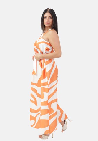 Elara Kleid in Orange