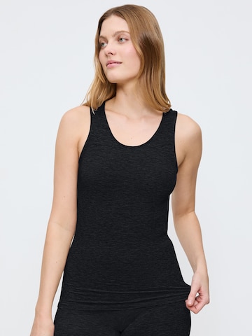 TRIUMPH - Top ' Beauty Layers ' en negro: frente