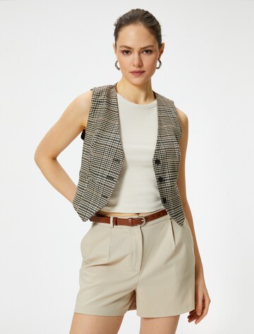 Koton Regular Pleat-front trousers in Beige