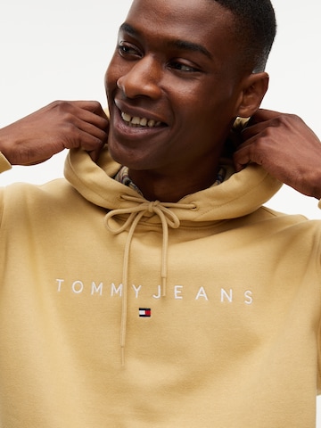 Sweat-shirt Tommy Jeans en beige