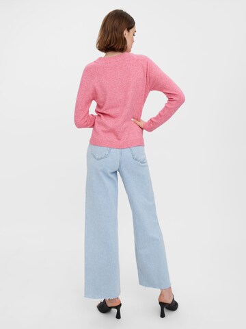 VERO MODA Pulover 'Doffy' | roza barva
