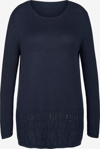 Pull-over Emilia Lay en bleu : devant