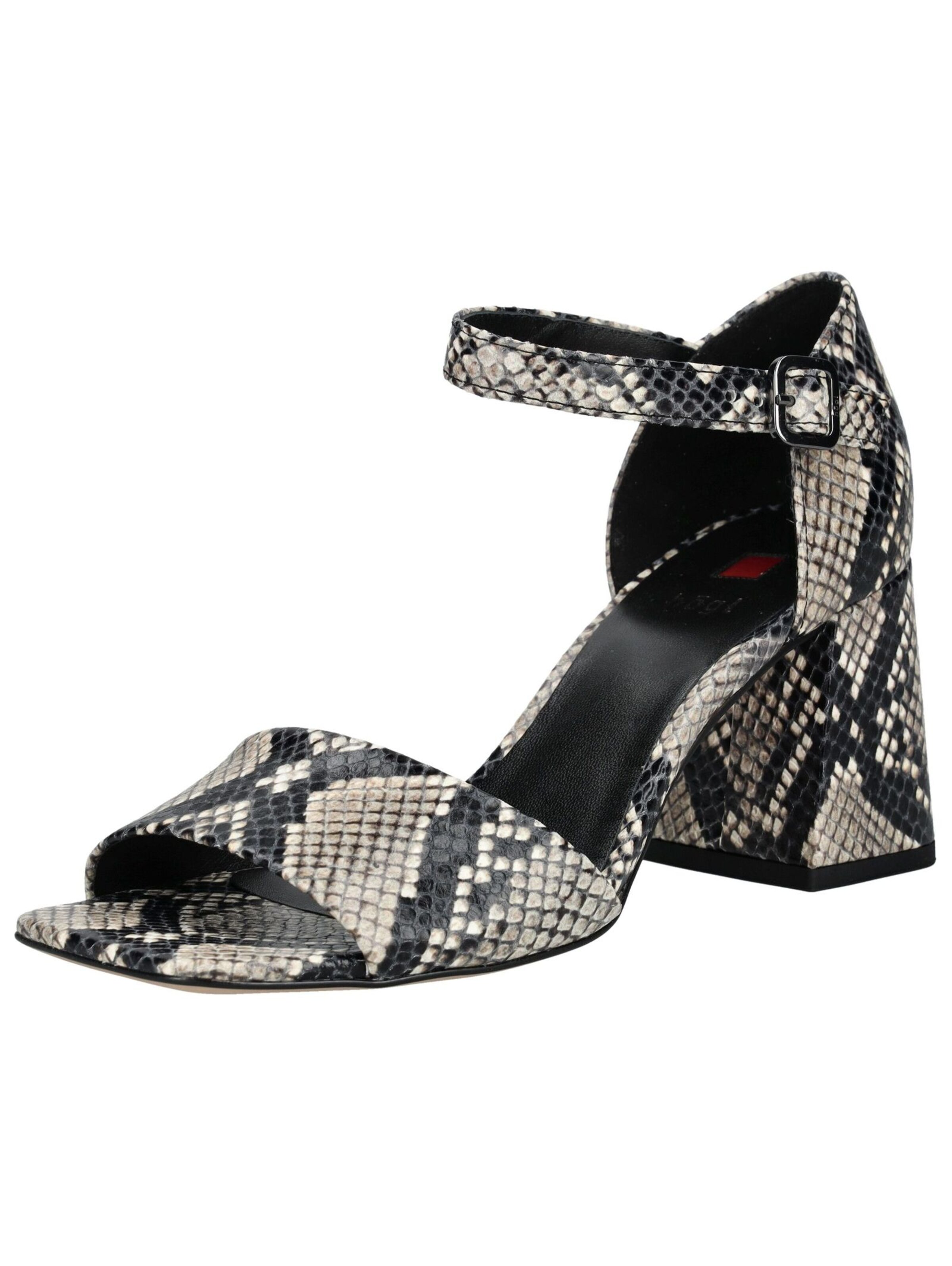 Sandalo con cinturino di Högl in nero: frontale