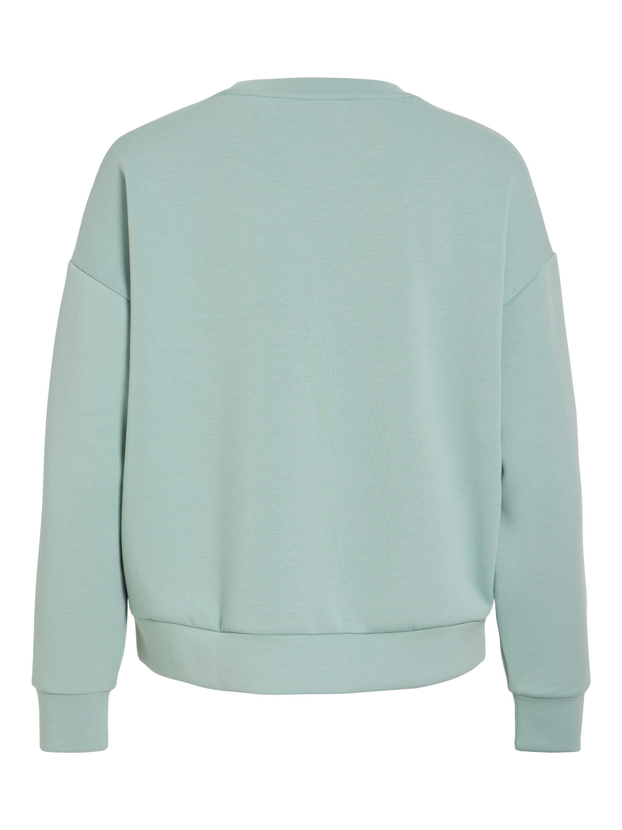 VILA Sweatshirt 'VIReflect' i blå