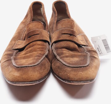 Santoni Flats & Loafers in 41 in Brown