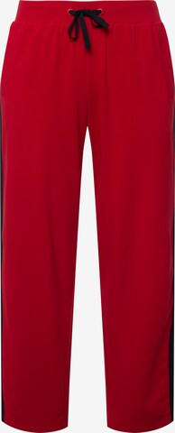 Ulla Popken Sweatsuit in Red: front