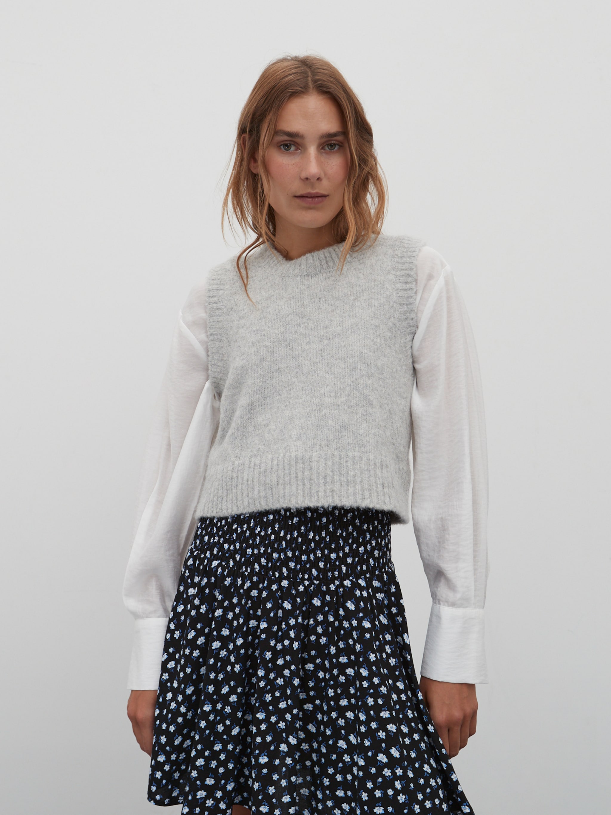 EDITED Producten Trui 'Alaina' Grijs