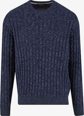 INDICODE JEANS Pullover 'Trevin' in Blau: Vorderseite