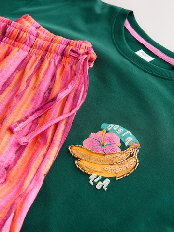 Next Kort pyjamas i grön