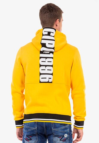 CIPO & BAXX Sweatshirt in Gelb