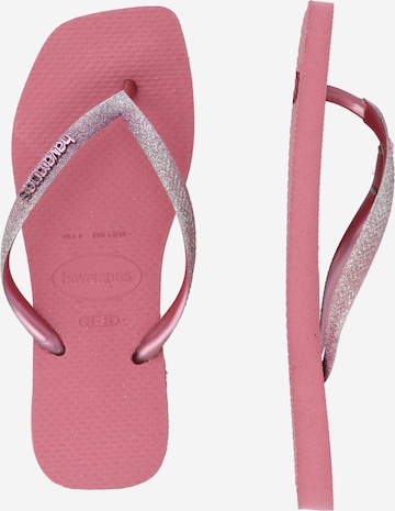 HAVAIANAS Japonki w kolorze różowy