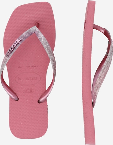 HAVAIANAS T-Bar Sandals in Pink