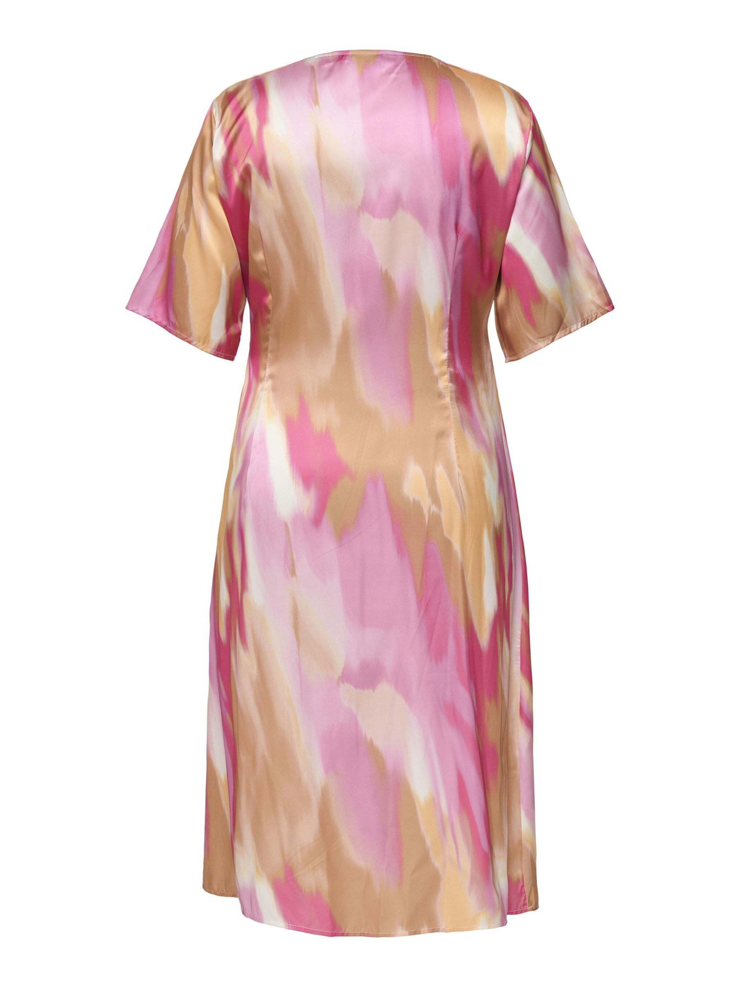 ONLY Carmakoma Kjole 'CARVeliane' i pink